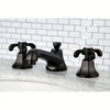 Kingston Brass KS4465TX 8" Widespread Bathroom Faucet, Oil Rubbed Bronze KS4465TX